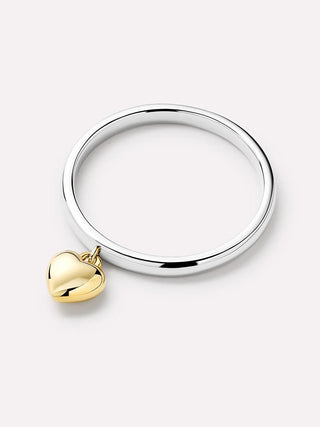 Ana Luisa Leia Heart Ring - Leia two Tone