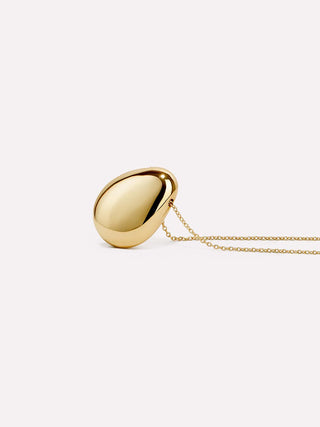 Ana Luisa Pebble Pendant Necklace - Medium - Gold