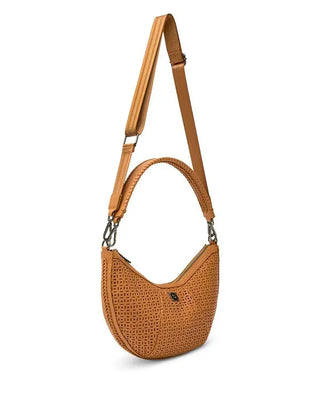 Posh - Terrocotta Perforated Leather