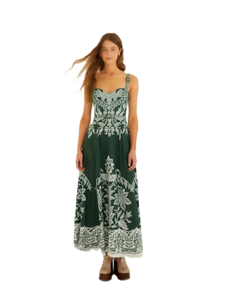 Miranda Maxi Dress - Dark Green