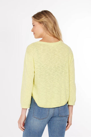 3/4 Sleeve Favorite Tee - Lush Pear