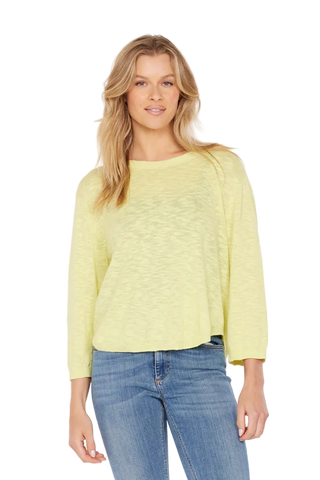 3/4 Sleeve Favorite Tee - Lush Pear