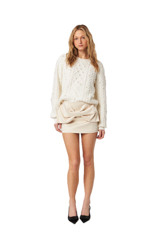 Lux Sweater - Pearly Cable