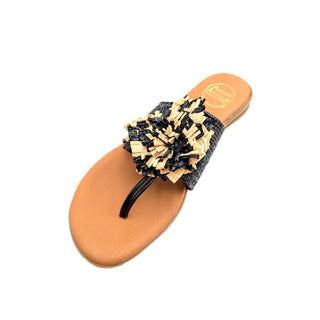 Andre Assous Nara Sandal - Black/Natural
