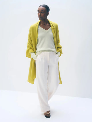 White + Warren Cashmere Travel Wrap - Citronelle