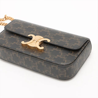 Celine Triomphe Chain Shoulder Bag - Monogram