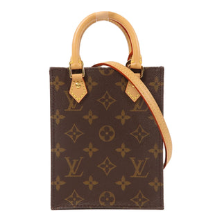 &nbsp;Louis Vuitton Monogram Petit Sac Plat