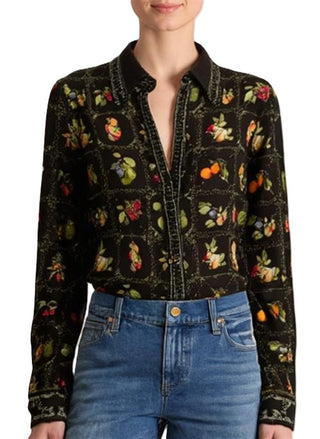 Alice + Olivia Willa Top - Harvest
