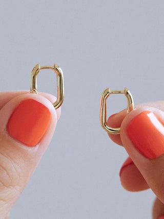 Rox Mini Hoop - Gold