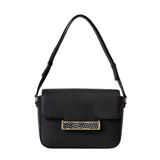 Oxford Crossbody Bag - Black Guinea