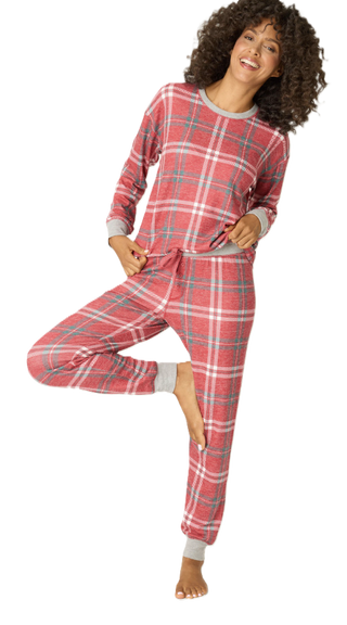 Flannel Set - Samba Red
