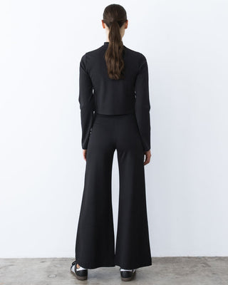 Ripley Rader Ponte Knit Mock Turtleneck - Black