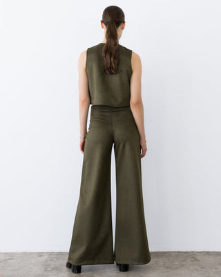 Ripley Rader Suede Vest - Olive