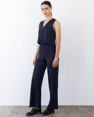 Ripley Rader Ponte Knit Vest - Navy