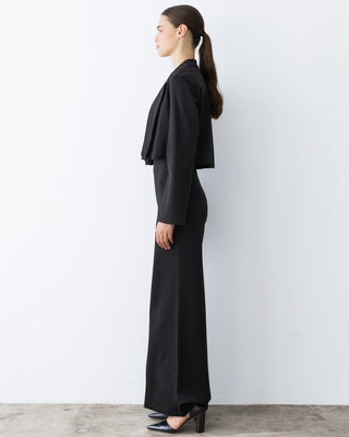 Ripley Rader Ponte Knit Boxy Blazer - Black