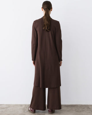 Ripley Rader Ponte Knit Smoking Jacket - Chocolate