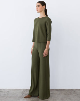 Ripley Rader Scuba Standard Wide Leg Pant - Olive