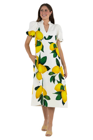 Emily McCarthy Hampton Dress - Limone