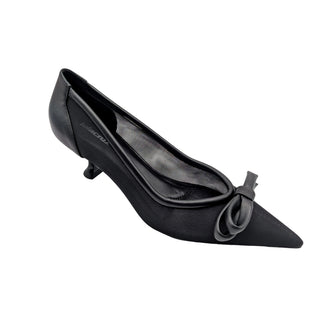 Martini Heeled Pump - Negro