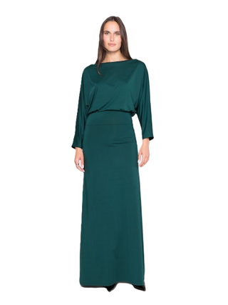 Jersey Cool Girl Dress - Pine