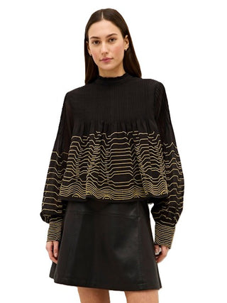 Melrose Blouse - Abyss