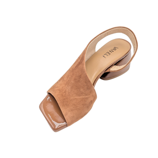 Molke Heel - Cuoio Suede