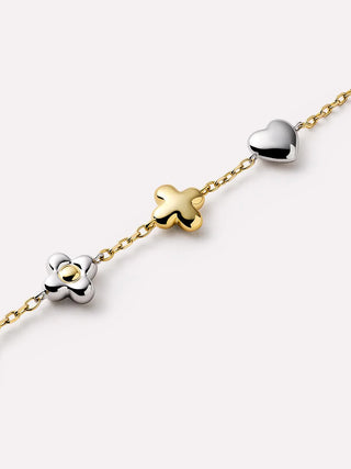 Ana Luisa Gold Charm Bracelet - Azura Bracelet