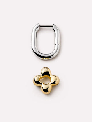 Ana Luisa Flower Earrings - Cassia Hoops