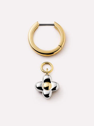 Ana Luisa Flower Earrings - Liora Hoops Two Tone