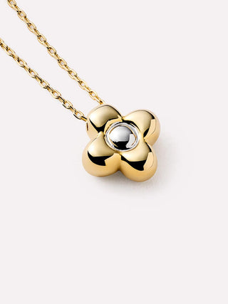 Ana Luisa Flower Necklace Liora Pendant Mini Two Tone