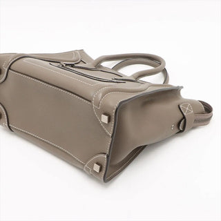 Celine Greige Micro Luggage Shopper