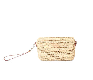 Crochet Convertible Crossbody - Camel