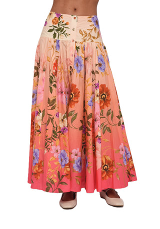 Love The Label Tricia Long Skirt - Splendor in The Garden
