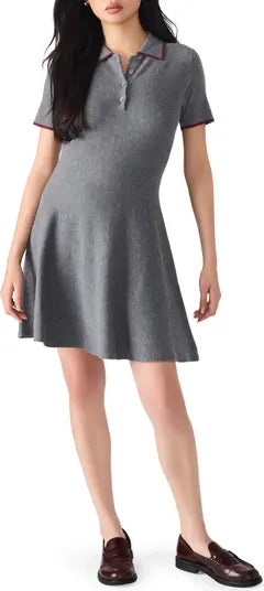 Kristen Sweater Dress - Charcoal Grey
