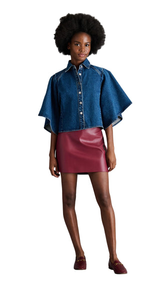 Steve Madden Cindi Skirt - Cordovan