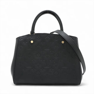 Louis Vuitton Black Empreinte Montaigne