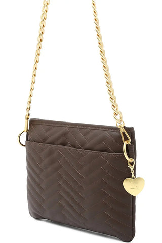 Think Royln Almost Famous - Moto Quilting/Espresso Leather