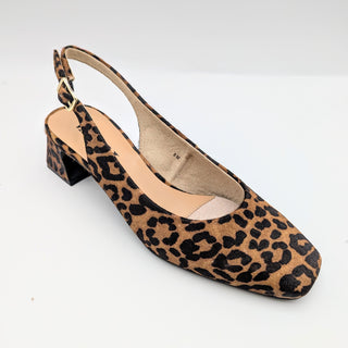 Darsy Heel - Brown/Black Dino Haircalf