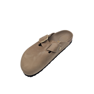 Boston Big Buckle - Tobacco Oiled Leather