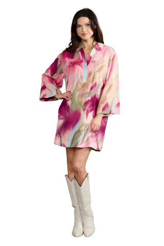 Double A Colette Dress - Rosewater