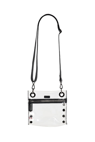 Hammitt Tony Small Clear - Black/Gunmetal