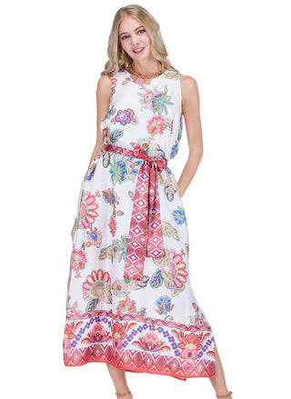 Jade Column Dress 50" - Briar Bloom