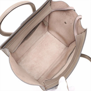 Celine Greige Mini Luggage Shopper