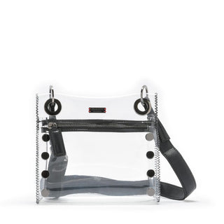Hammitt Tony Small Clear - Black/Gunmetal