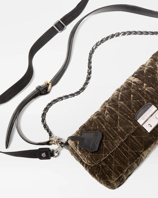 Crosby Lock Baguette - Pecan Brown Velvet