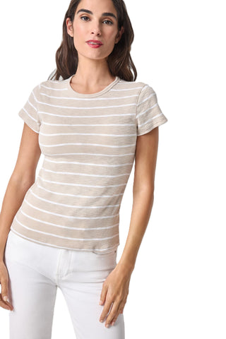 Lilla P Stripe Short Sleeve - Bamboo