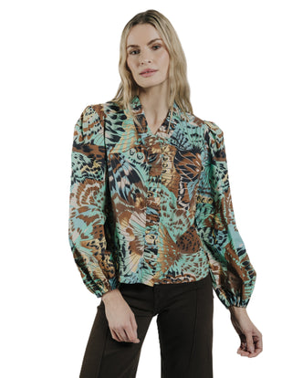 Zaida Top - Born to Fly Print