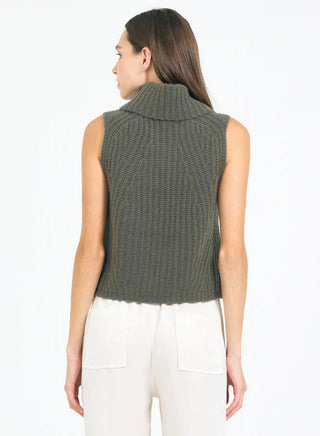 Polly Cashmere Vest - Fir