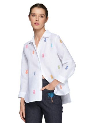 Button Up Blouse - Lino