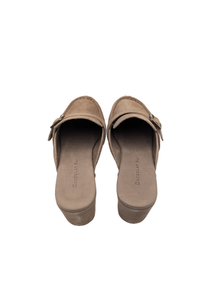 Genni Heel - Toffee Suede